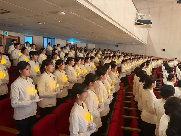 혜전대학교 간호학과, 제40회 나이팅게일 선서식 성료